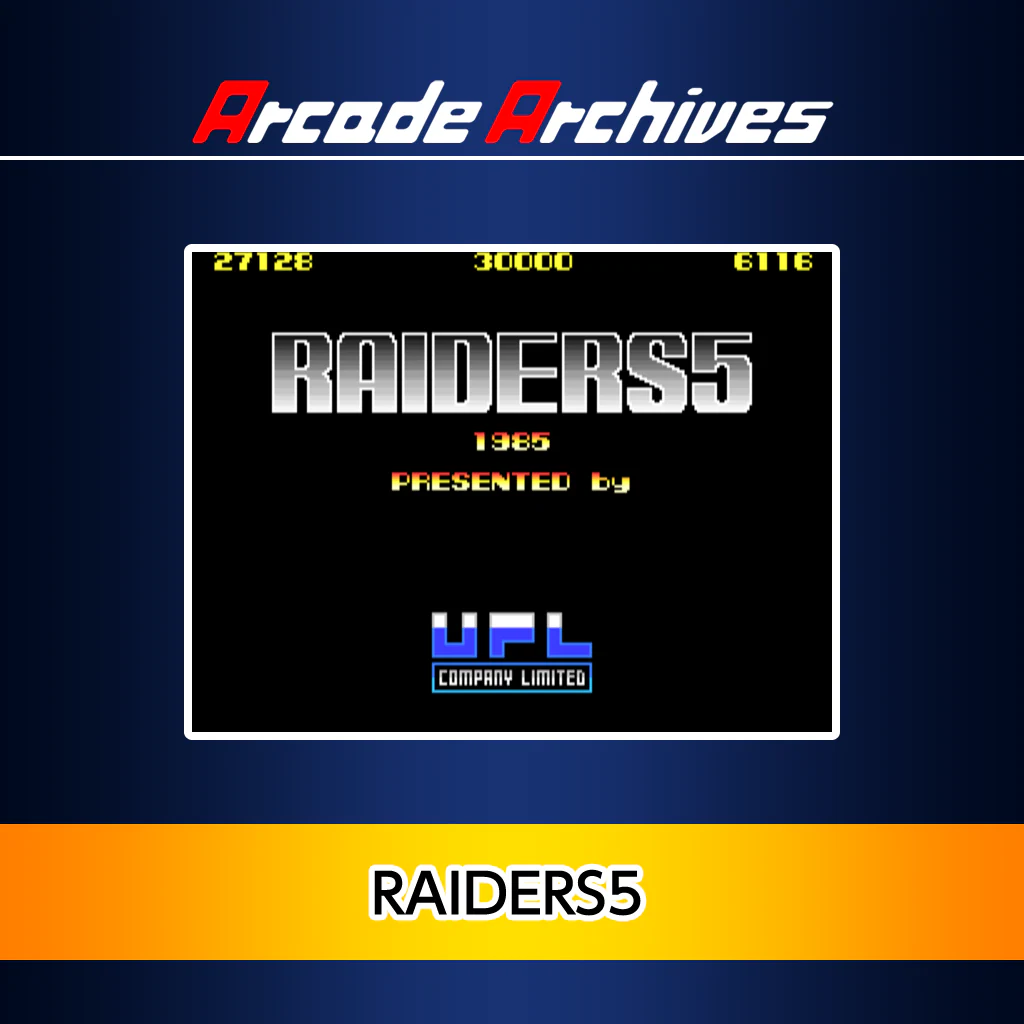 Arcade Archives Raiders5 (Japanese Ver.)
