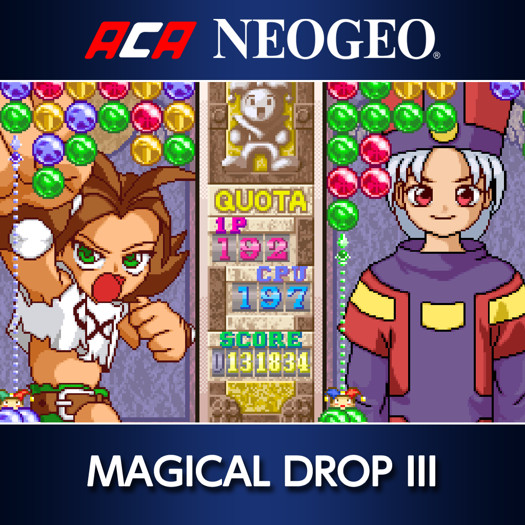 ACA NEOGEO MAGICAL DROP III (English/Japanese Ver.)