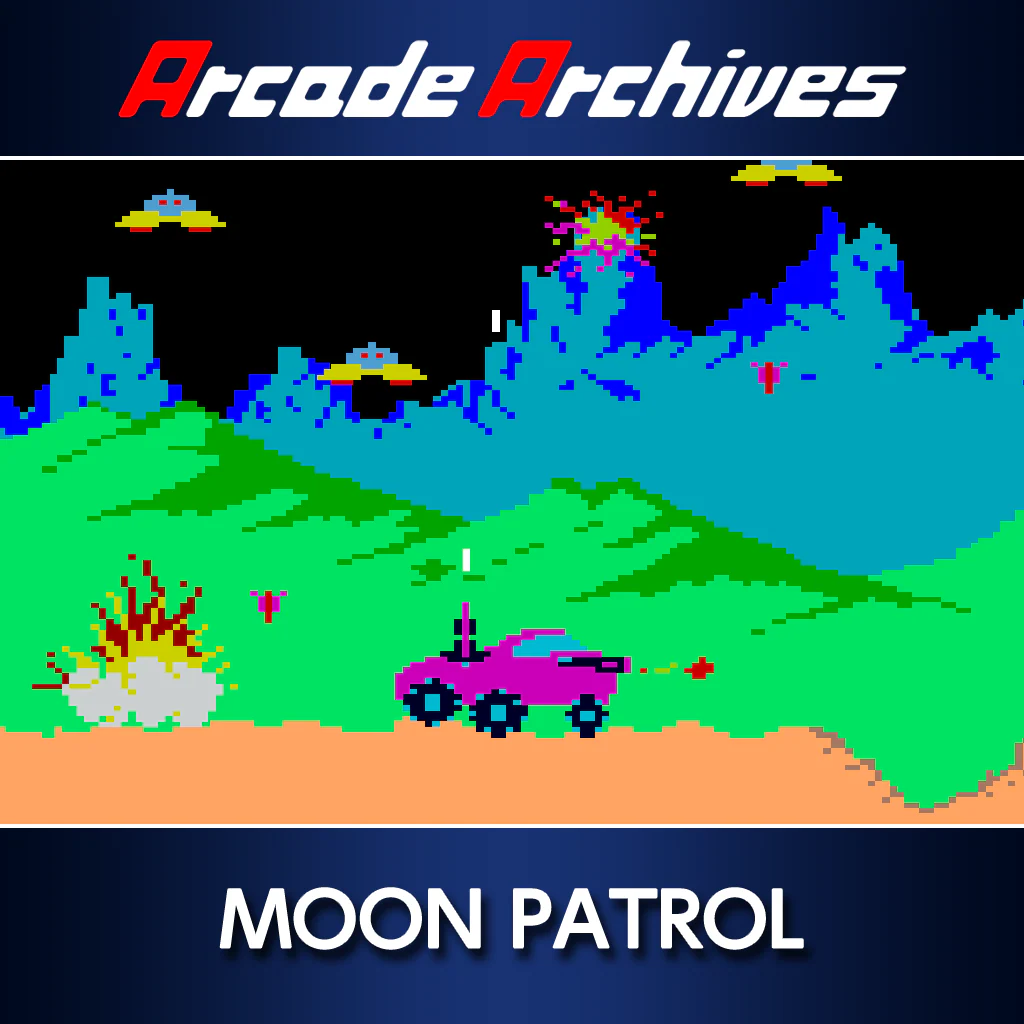 Arcade Archives MOON PATROL (English/Japanese Ver.)