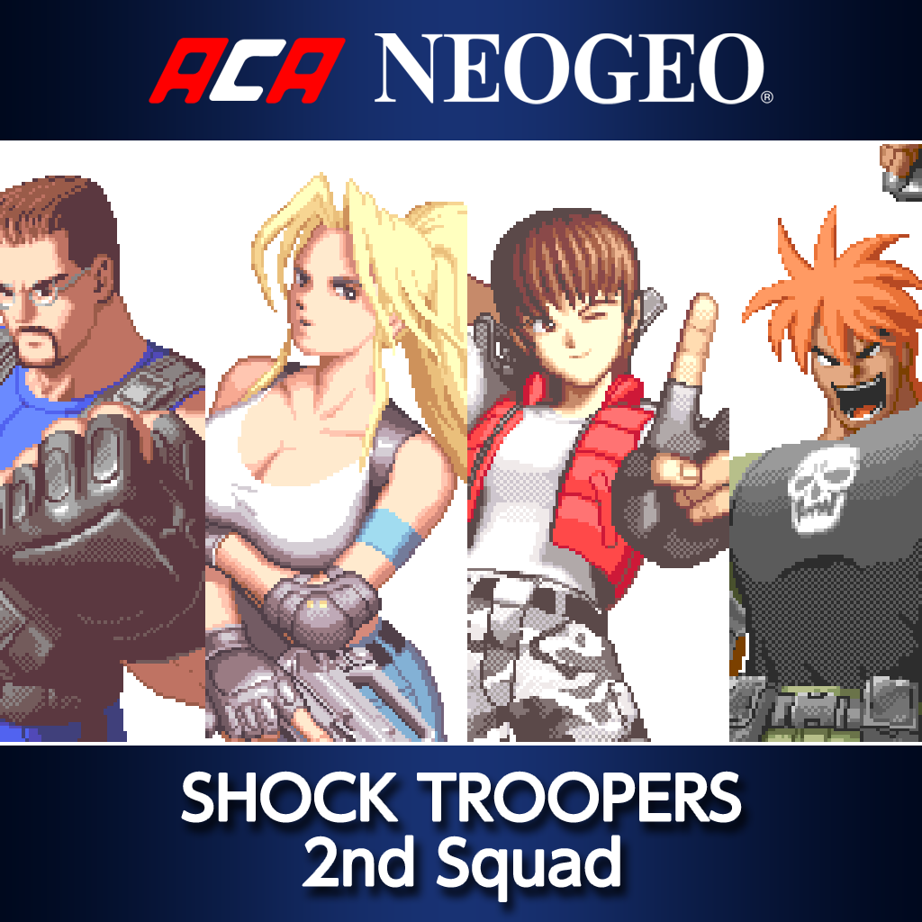 ACA NEOGEO SHOCK TROOPERS 2nd Squad (English/Japanese Ver.)