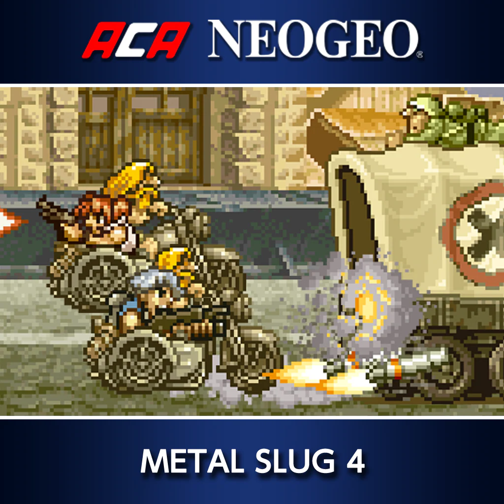 ACA NEOGEO METAL SLUG 4 (English/Japanese Ver.)