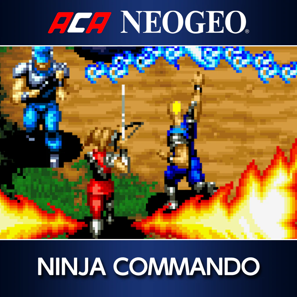 ACA NEOGEO NINJA COMMANDO (English/Japanese Ver.)