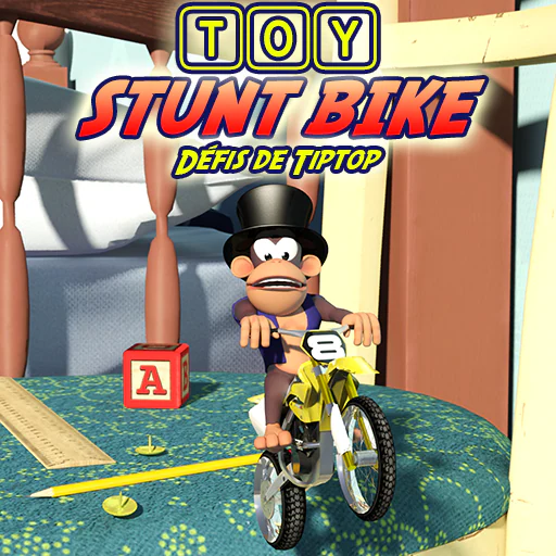 Toy Stunt Bike: Défis de Tiptop