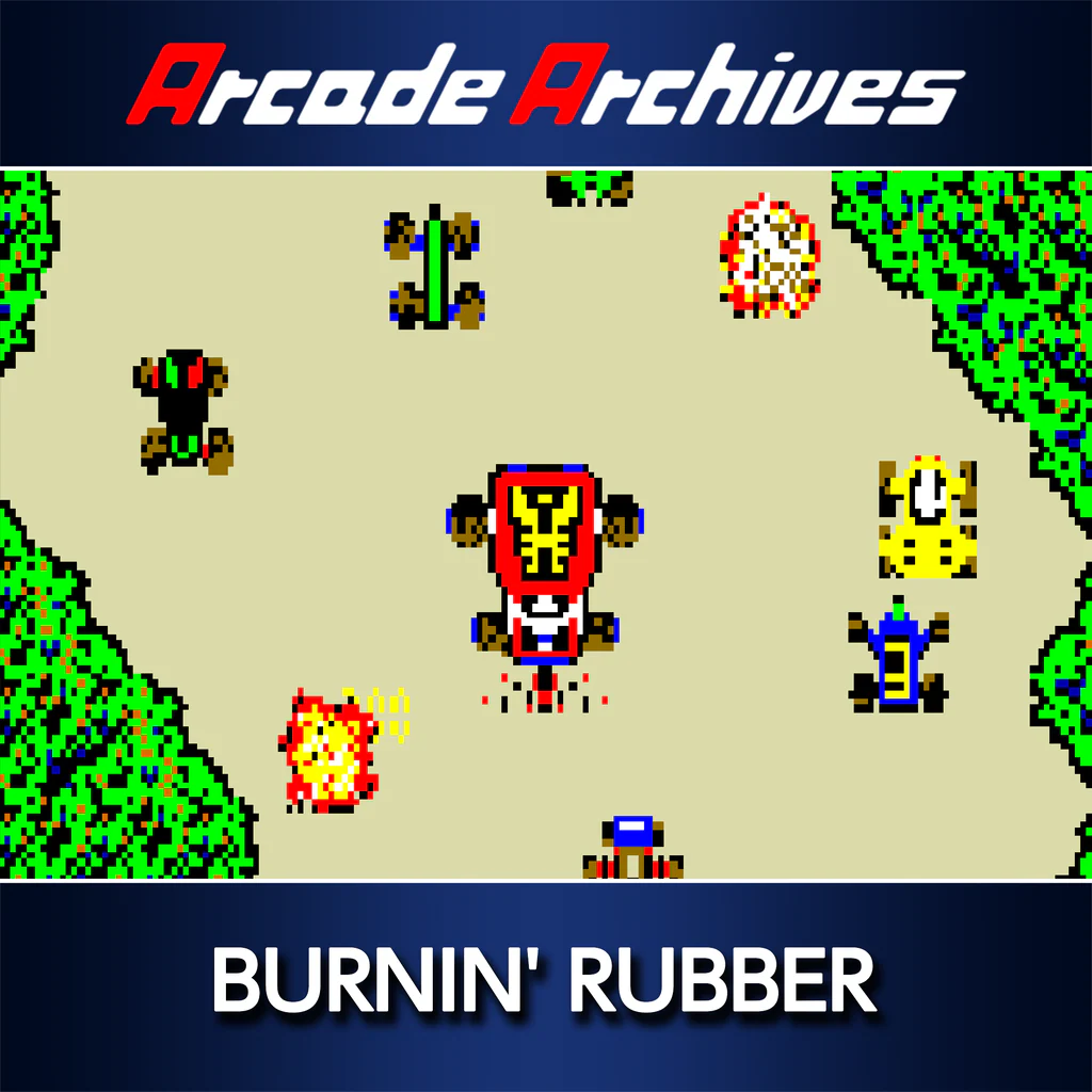 Arcade Archives BURNIN' RUBBER (English, Japanese)