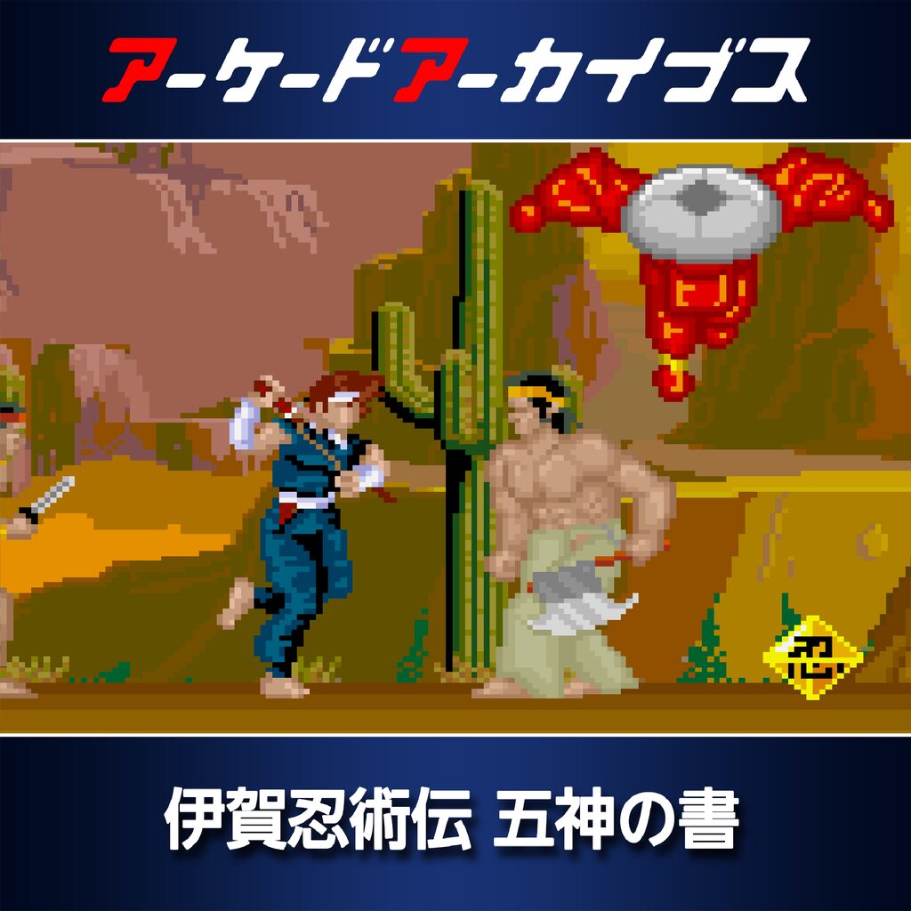 アーケードアーカイブス 伊賀忍術伝 五神の書