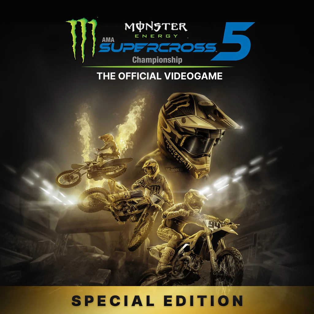 Monster Energy Supercross 5 - Special Edition PS4 & PS5 (English)