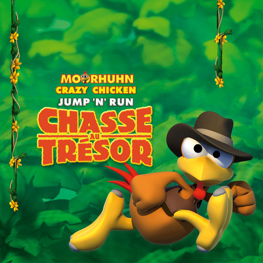 Moorhuhn Crazy Chicken Jump 'n' Run Chasse au Trésor