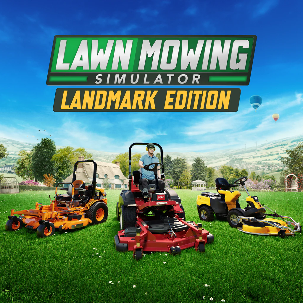 Lawn Mowing Simulator: Landmark Edition (Simplified Chinese, English, Korean, Japanese, Traditional Chinese)