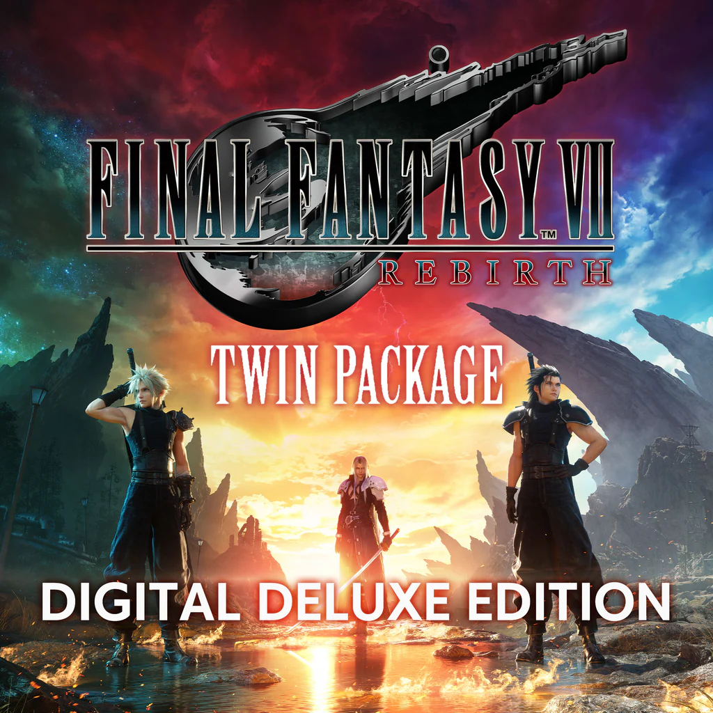 FINAL FANTASY VII REMAKE & REBIRTH Digital Deluxe Twin Pack (TC/SC/KR ver) (Simplified Chinese, English, Korean, Japanese, Traditional Chinese)
