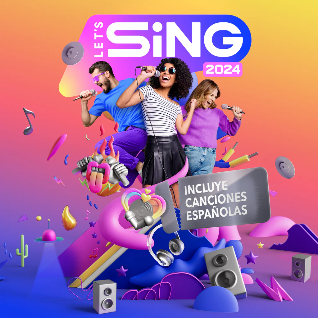 Let's Sing 2024 incluye Canciones Españolas - Platinum Edition