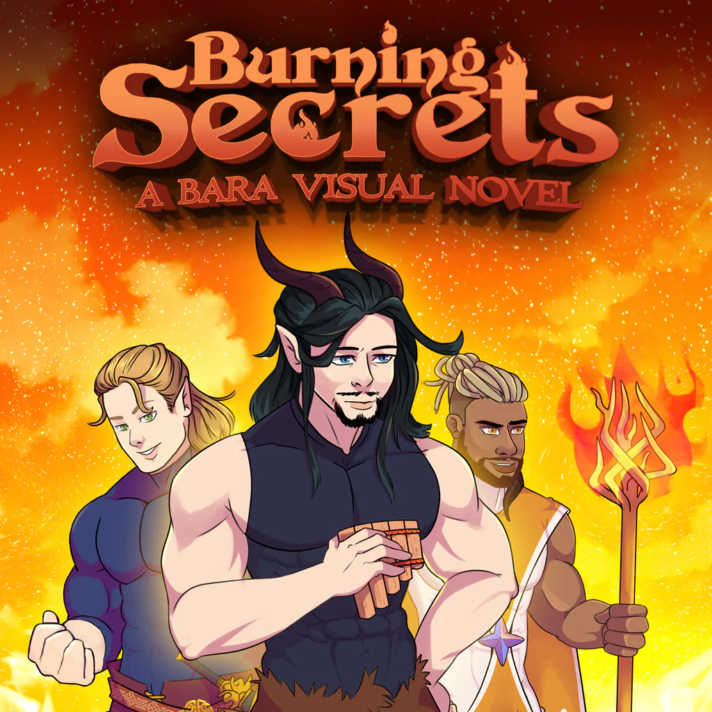 Burning Secrets - A Bara Visual Novel