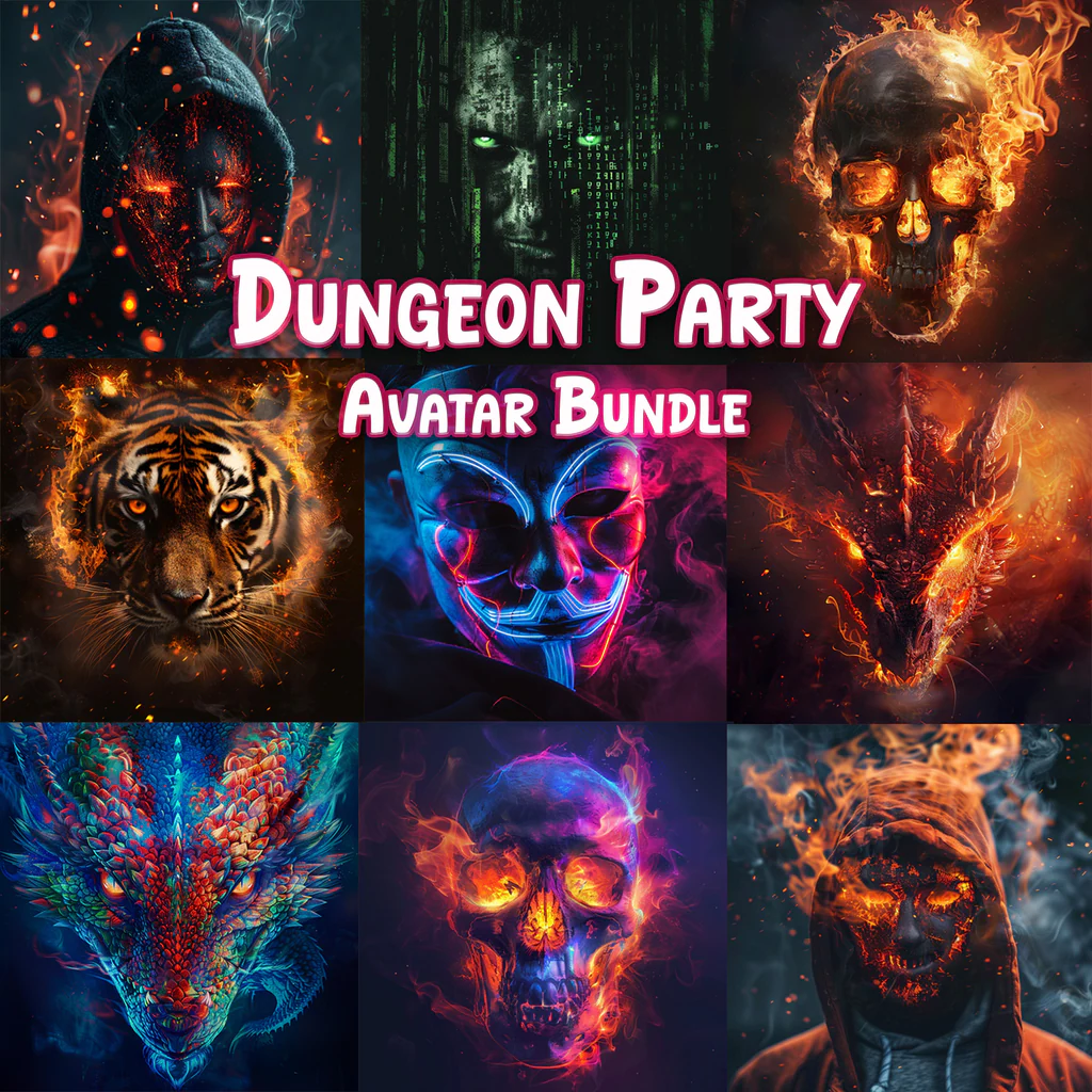 Dungeon Party Avatar Bundle (English)