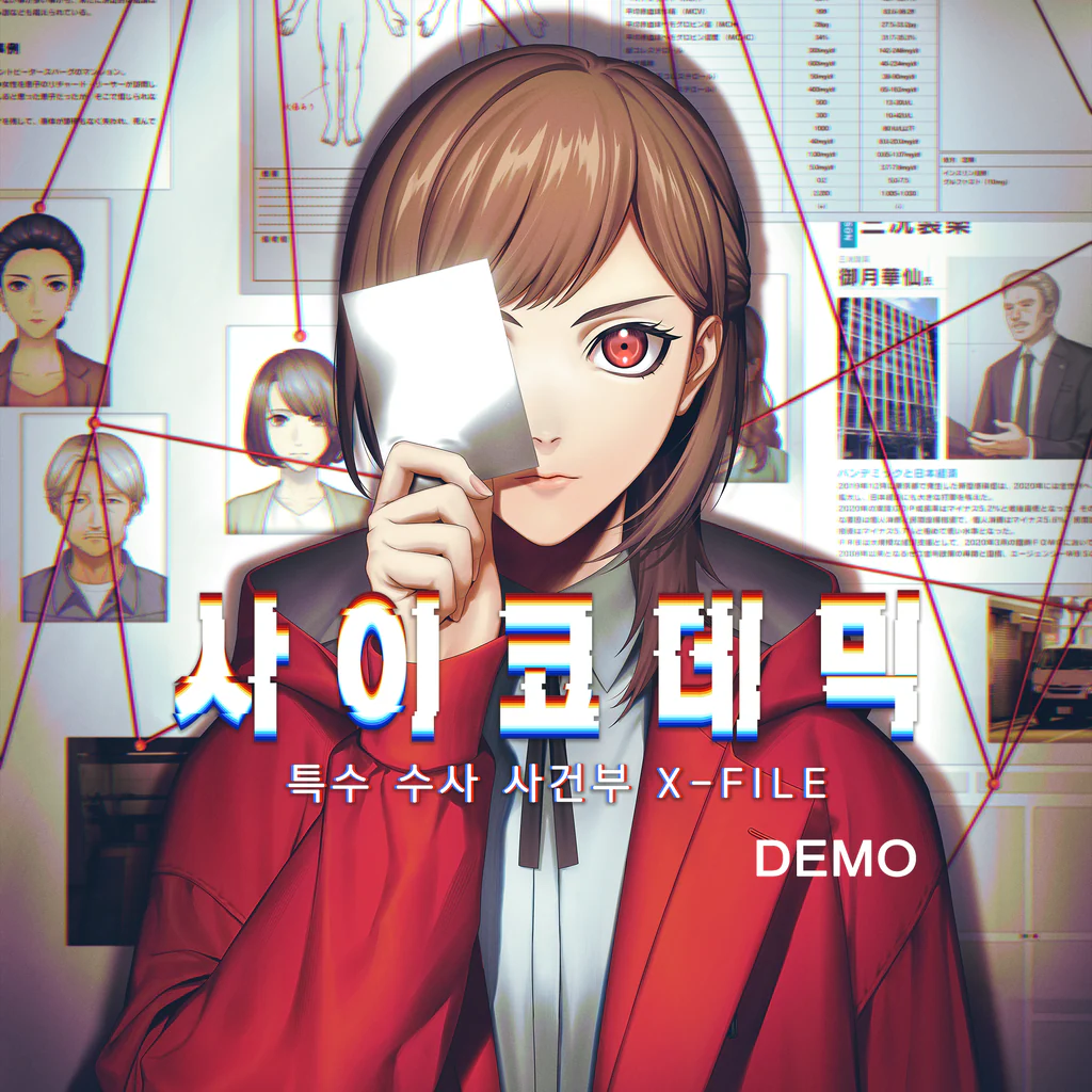 사이코데믹 ~특수 수사 사건부 X-FILE~ DEMO (중국어(간체자), 한국어, 영어, 일본어, 중국어(번체자))