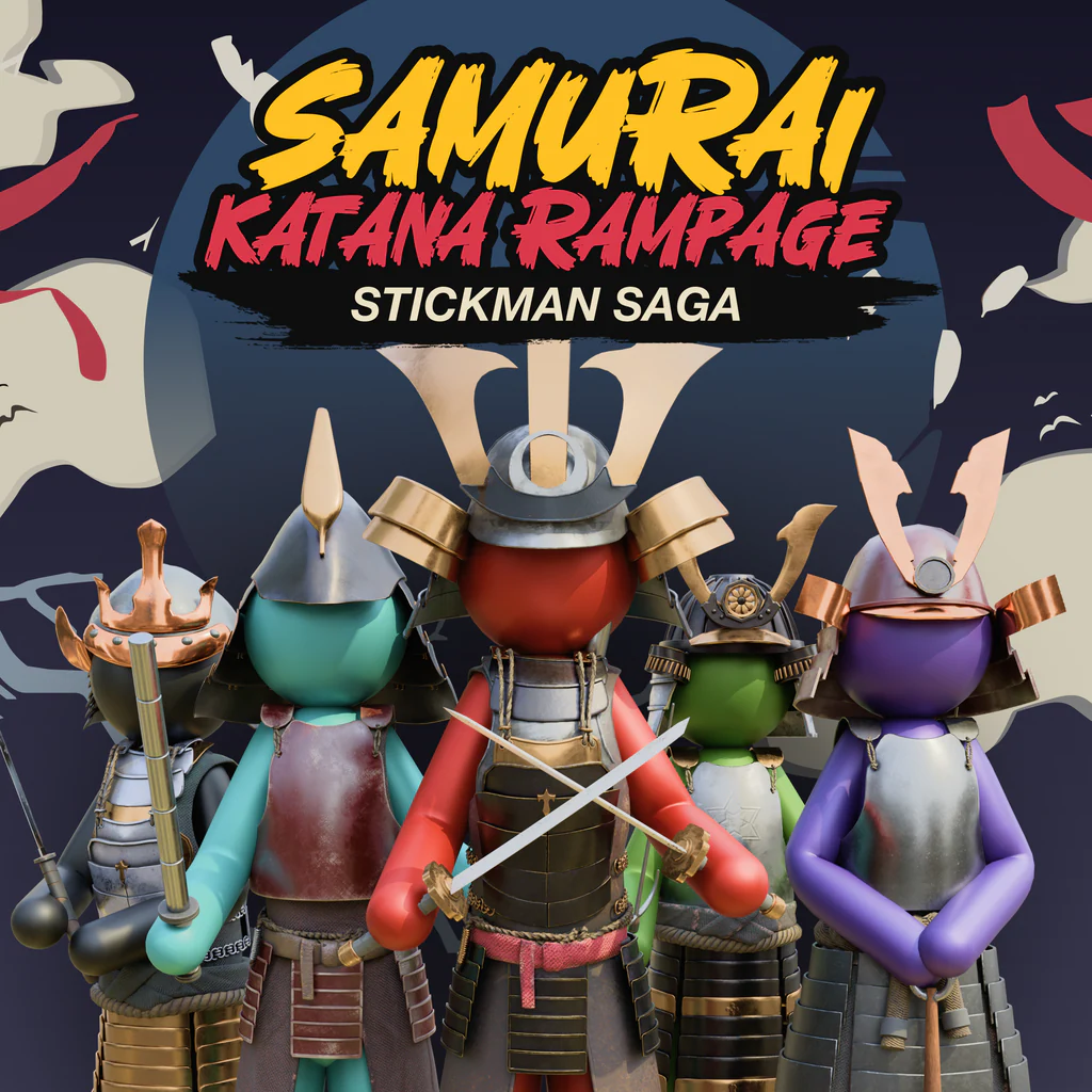 Samurai Katana Rampage: Stickman Saga