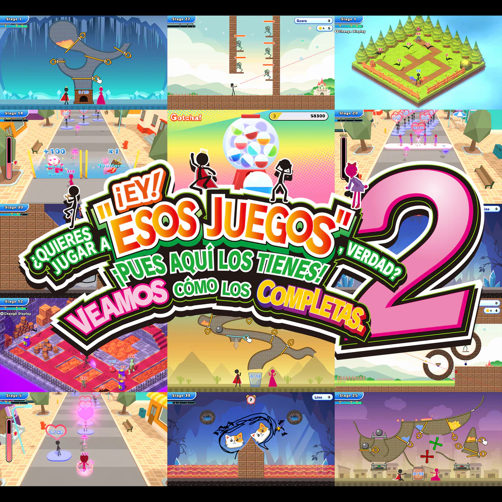 ¡EY! ¿QUIERES JUGAR A "ESOS JUEGOS", VERDAD? ¡PUES AQUÍ LOS TIENES! VEAMOS CÓMO LOS COMPLETAS. 2