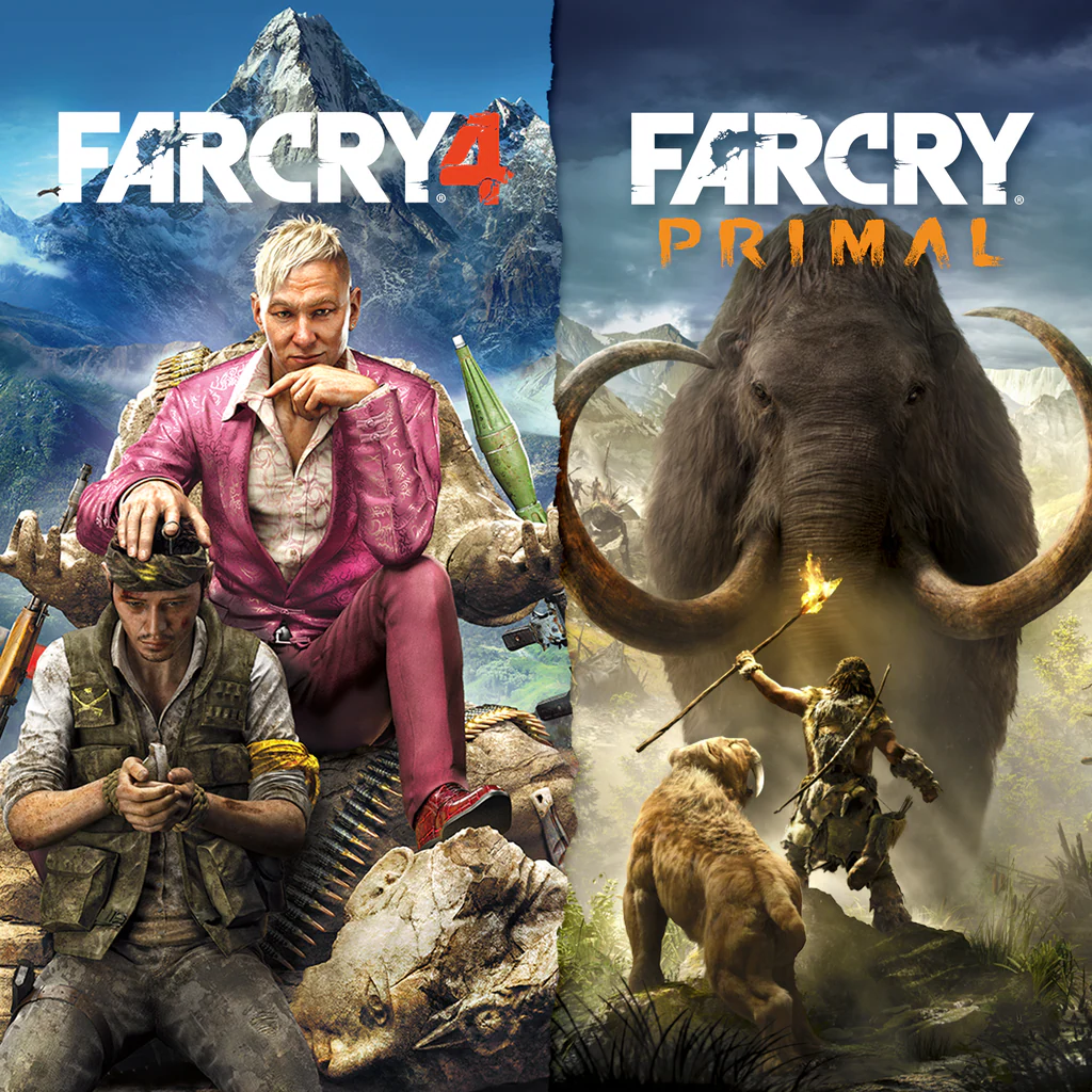 FAR CRY 4 + FAR CRY PRIMAL BUNDLE (Simplified Chinese, English, Korean, Traditional Chinese)
