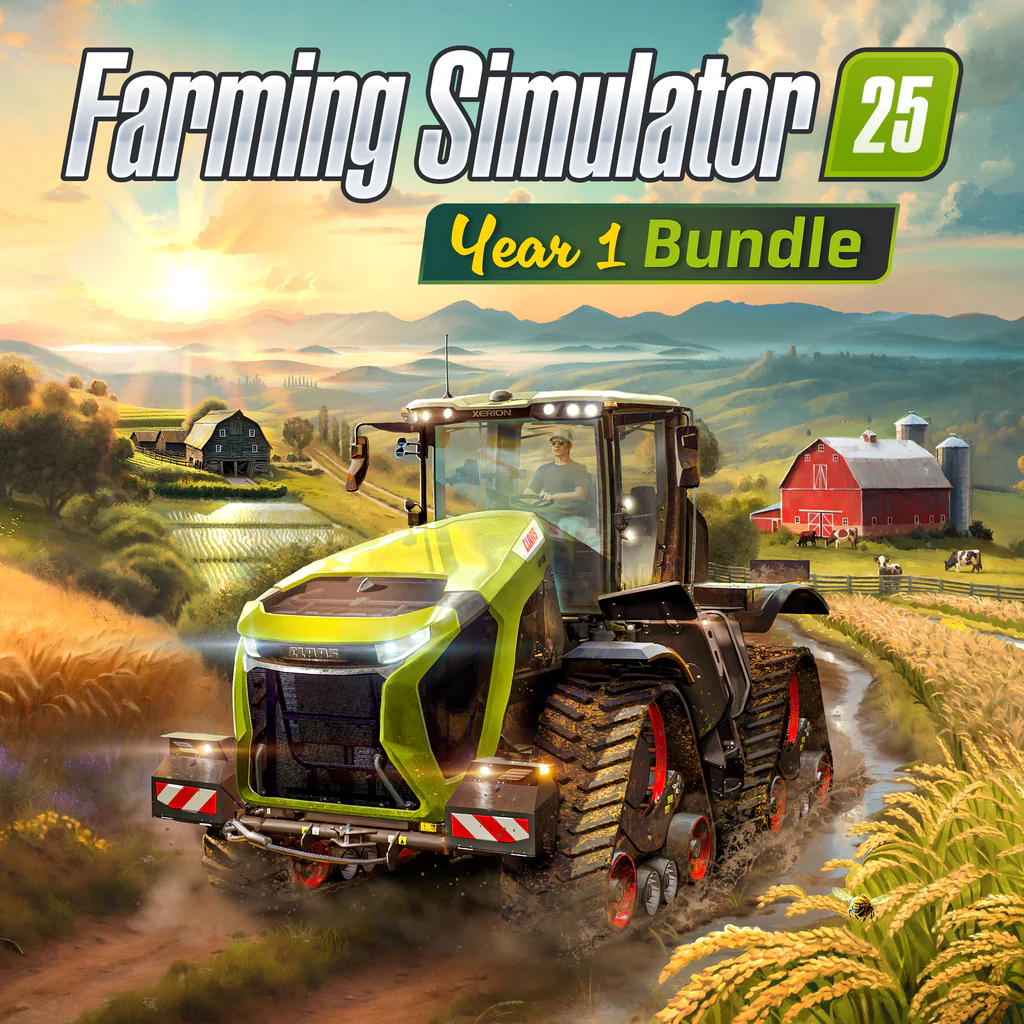 Farming Simulator 25: Year 1 Bundle (Simplified Chinese, English, Korean, Japanese, Traditional Chinese)
