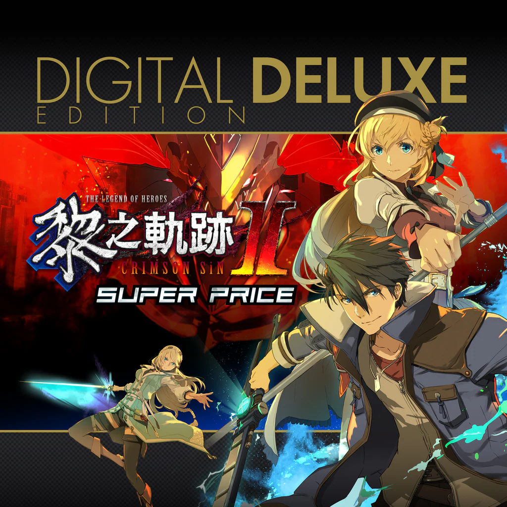 The Legend of Heroes: Kuro no Kiseki Ⅱ -CRIMSON SiN- SUPER PRICE Digital Deluxe Edition (PS4 & PS5) (Traditional Chinese)