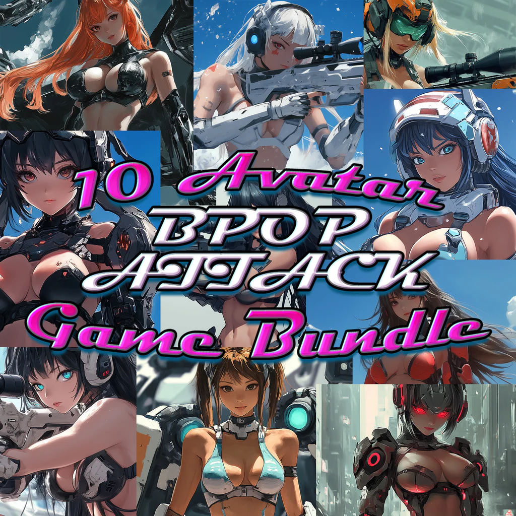 10 Avatar Bpop Attack Game Bundle (English)