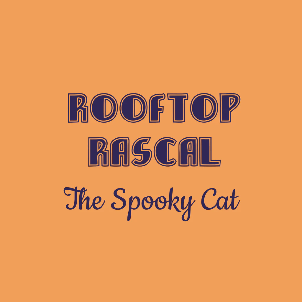 Rooftop Rascal: The Spooky Cat