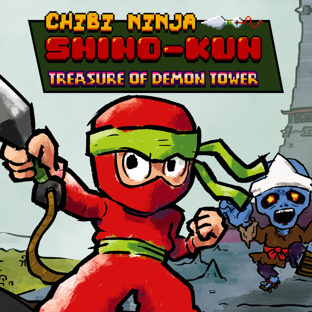 Chibi Ninja Shino-kun Treasure of Demon Tower