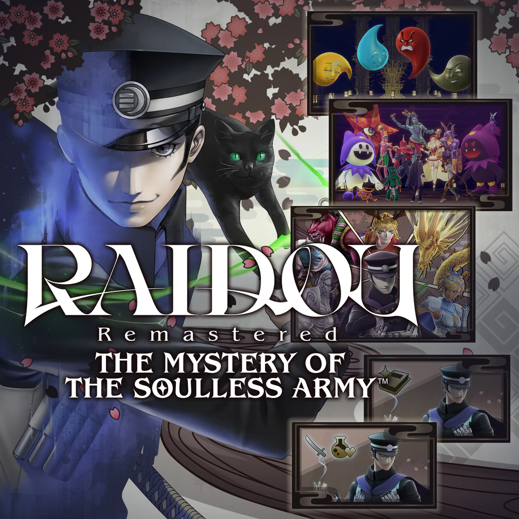 RAIDOU Remastered: The Mystery of the Soulless Army  - Digital Deluxe Edition PS4 & PS5 (Simplified Chinese, English, Japanese, Traditional Chinese)