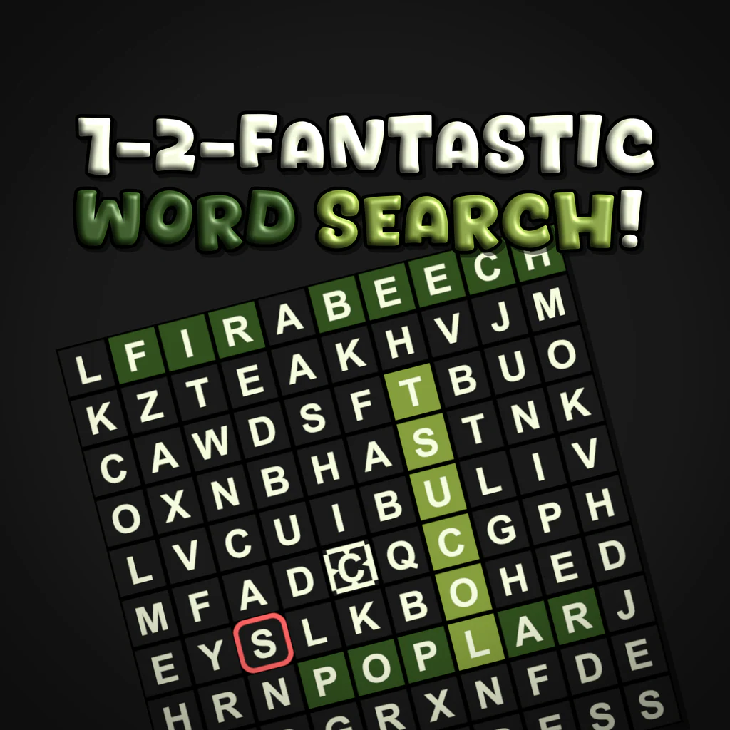 1-2-Fantastic Word Search!