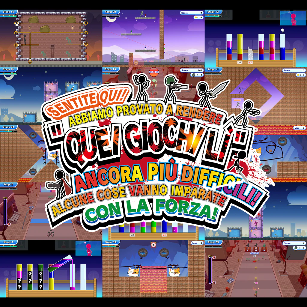 SENTITE QUI! ABBIAMO PROVATO A RENDERE "QUEI GIOCHI LÌ" ANCORA PIÙ DIFFICILI! ALCUNE COSE VANNO IMPARATE CON LA FORZA!