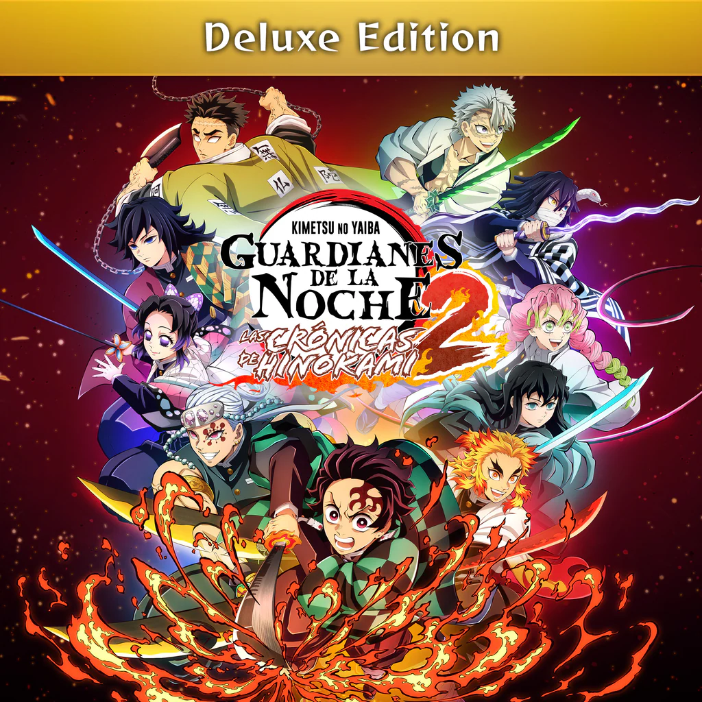 Guardianes de la Noche -Kimetsu no Yaiba- Las Crónicas de Hinokami 2 Deluxe Edition PS4 y PS5