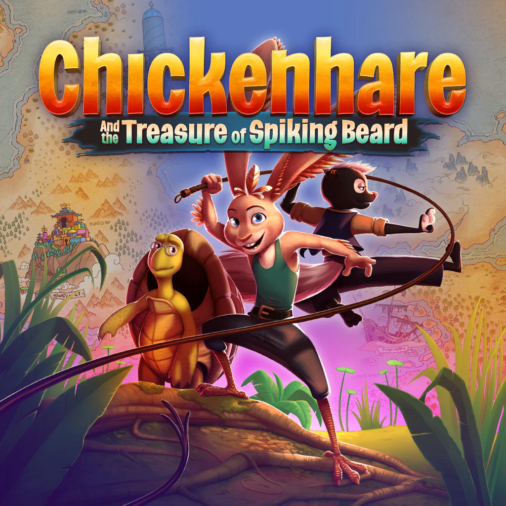 Chickenhare and the treasure of Spiking-beard