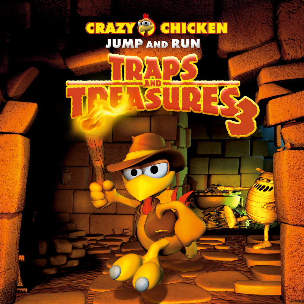 Crazy Chicken – Traps and Treasures 3