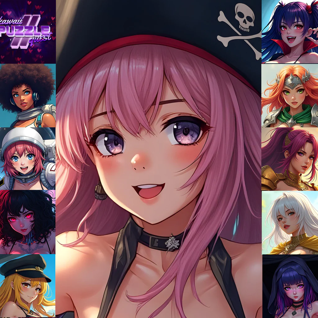 Kawaii Puzzle Quest 2