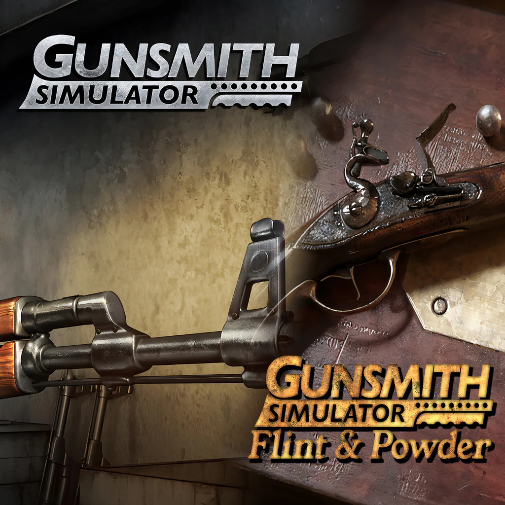 Gunsmith Simulator & Gunsmith Simulator - Flint & Powder (중국어(간체자), 한국어, 영어, 일본어, 중국어(번체자))