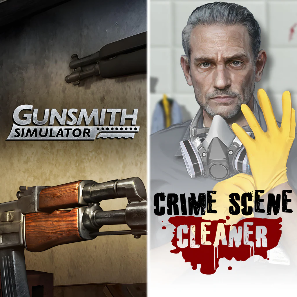Gunsmith Simulator & Crime Scene Cleaner (Simplified Chinese, English, Korean, Japanese, Traditional Chinese)