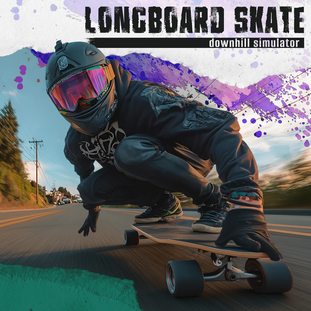 Longboard Skate Downhill Simulator
