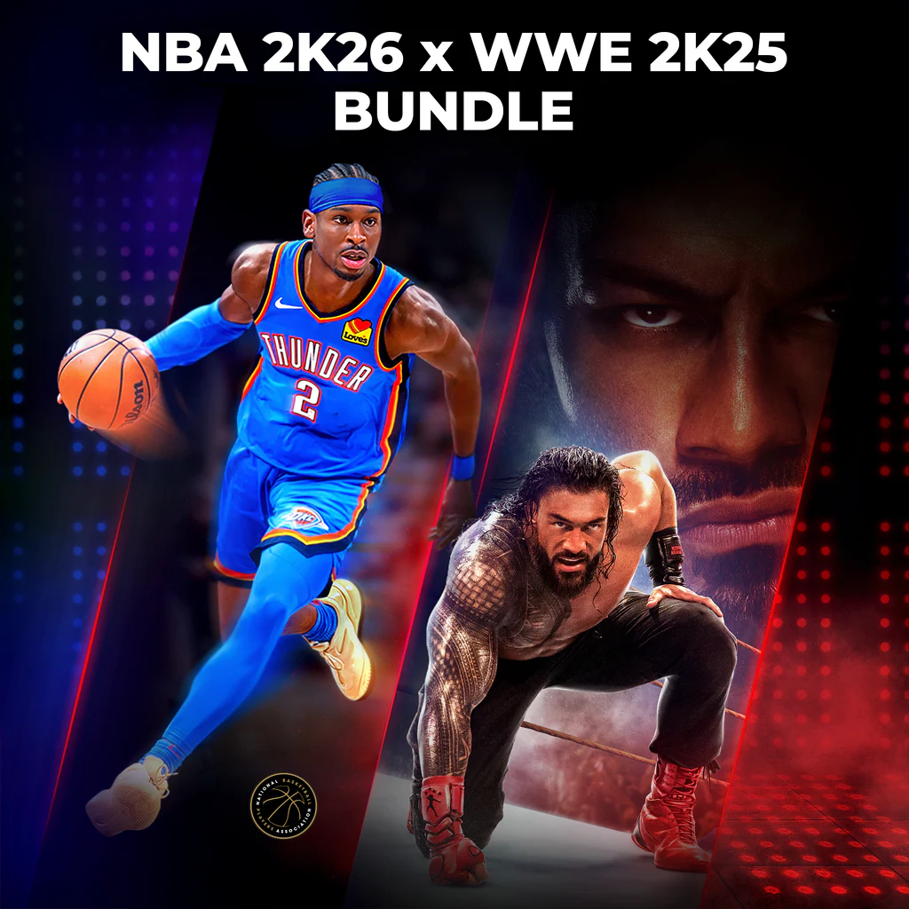 Комплект NBA 2K26 x WWE 2K25