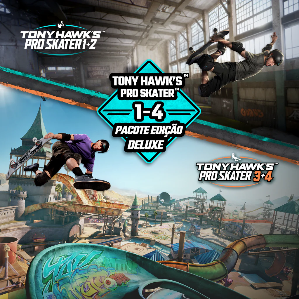 Tony Hawk's™ Pro Skater™ 1 - 4 - Pacote Edição Deluxe