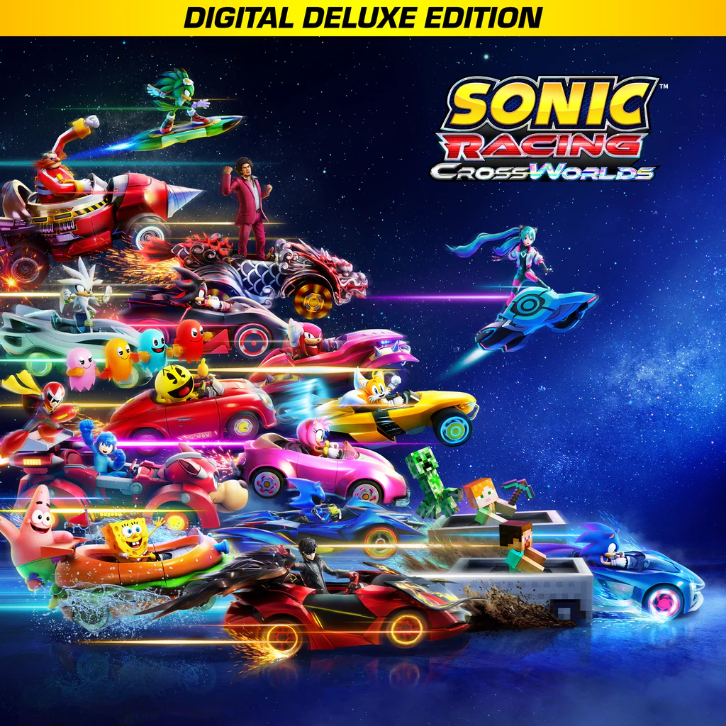 Sonic Racing: CrossWorlds Digital Deluxe Edition PS4 & PS5 (Simplified Chinese, English, Korean, Thai, Japanese, Traditional Chinese)