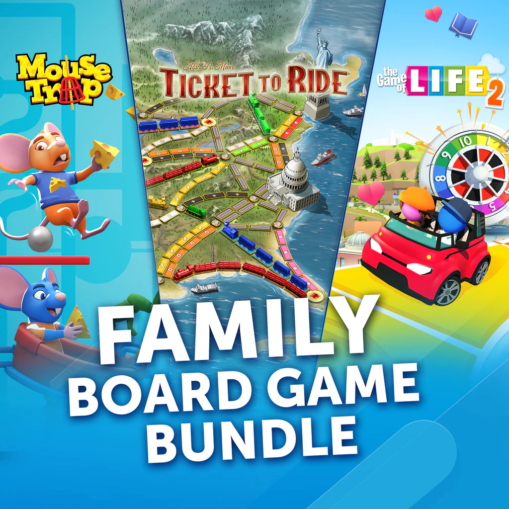 Family Board Game Bundle