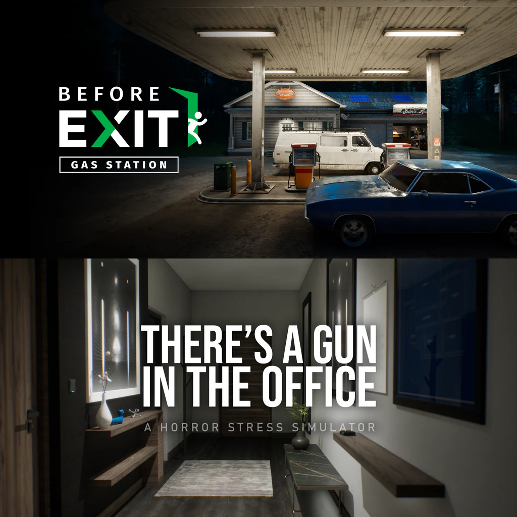 Before Exit: Gas Station + There’s a Gun in the Office Bundle (Simplified Chinese, English, Korean, Japanese, Traditional Chinese)