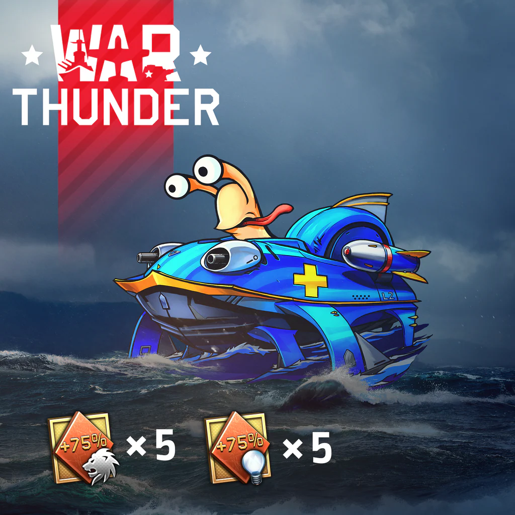 War Thunder - Retrofuture Naval Snail Bundle
