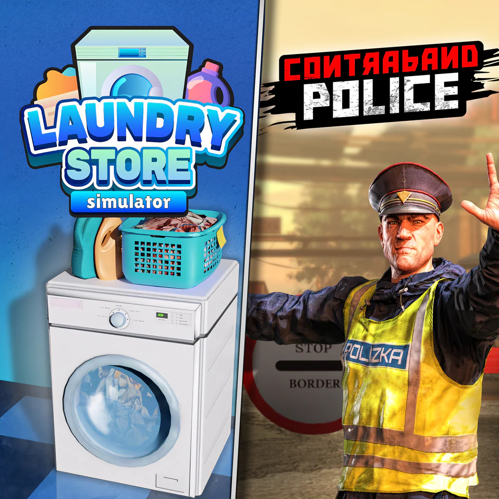 Laundry Store Simulator & Contraband Police