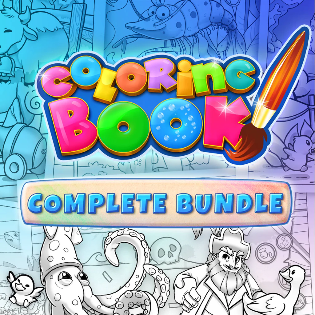 Coloring Book: Complete Bundle - 396 drawings