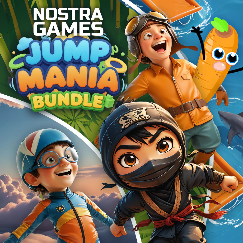 NOSTRA GAMES: Jump Mania Bundle (English)