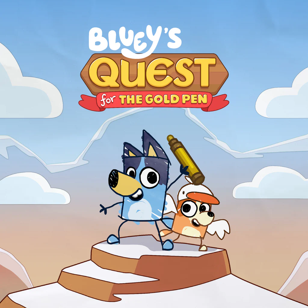 Bluey's Quest for the Gold Pen