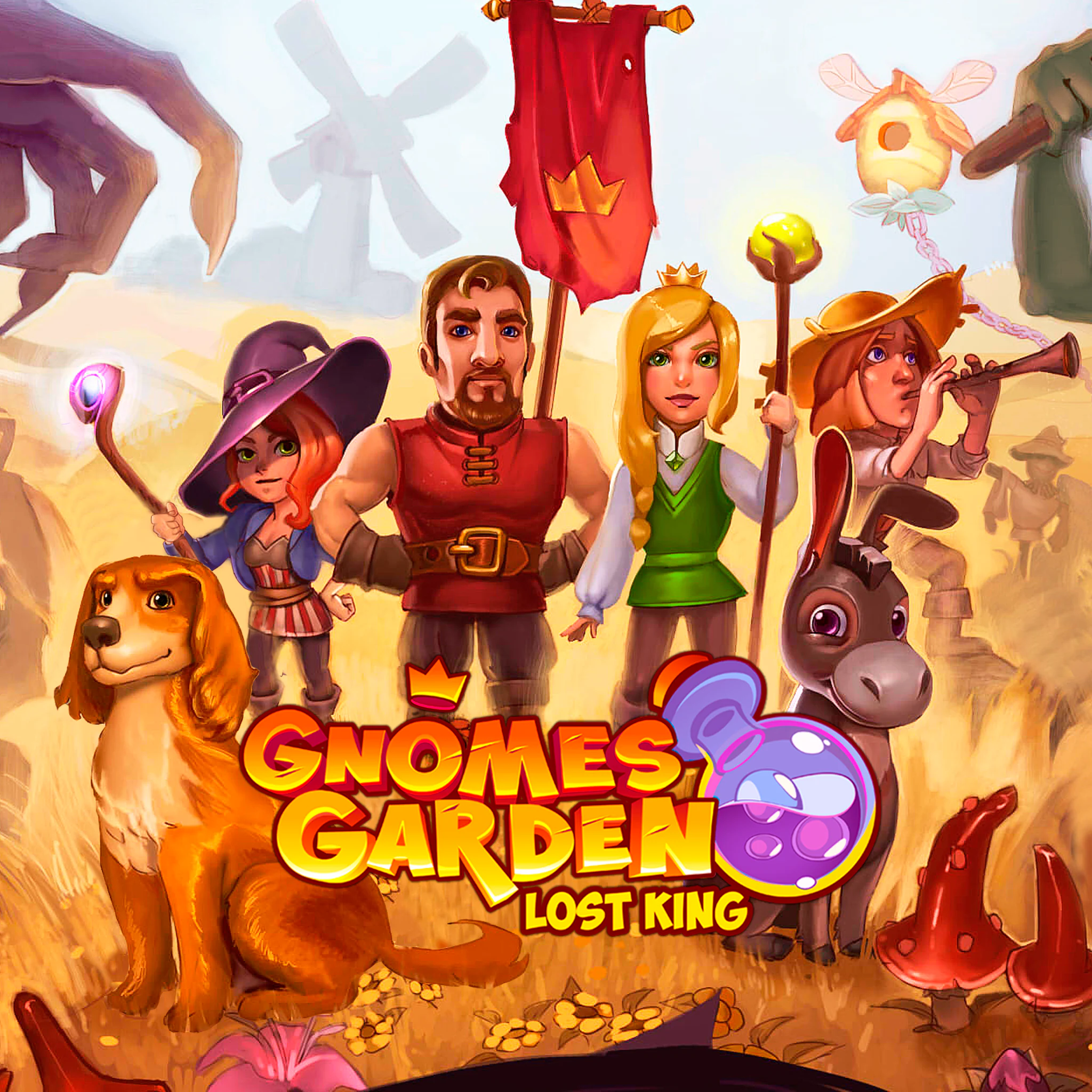 Gnomes Garden: The Lost King