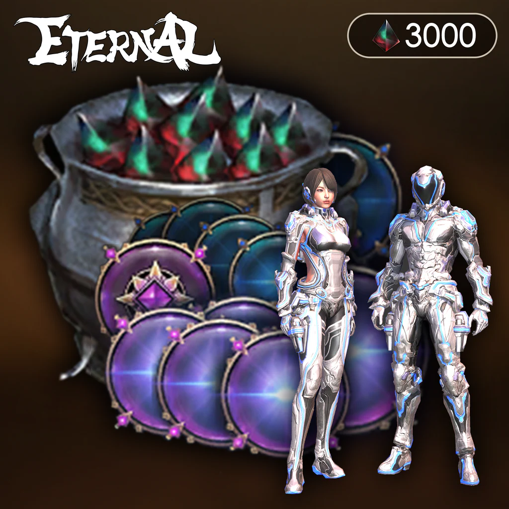 ETERNAL（エターナル）+有償石3000+アークロア4倍お得セット＋PS版限定アバター
